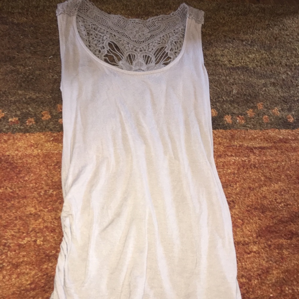 Laced tank top